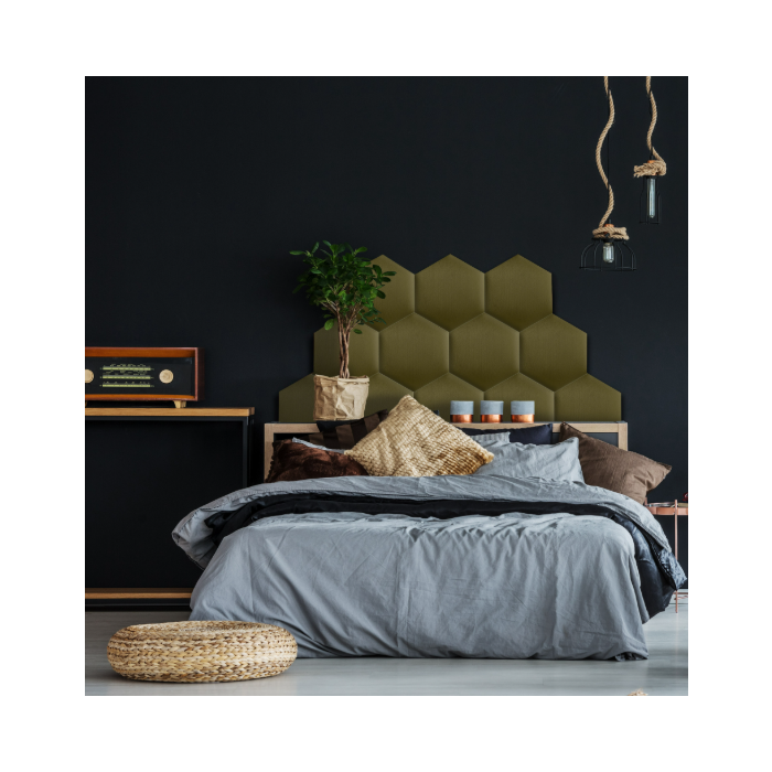 Polsterpaneel Khaki
